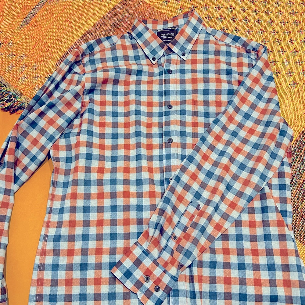 Great tech fabric shirt from Nordstrom, worn maybe twice or three times